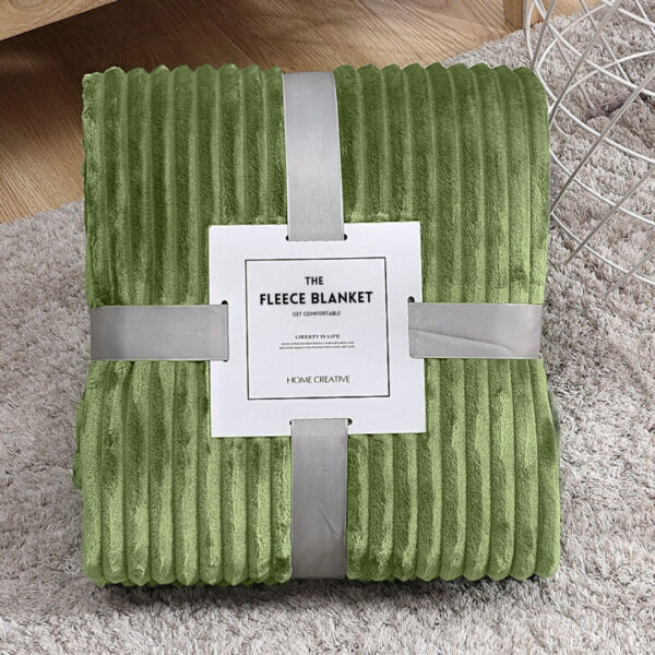 Green Fleece Blanket