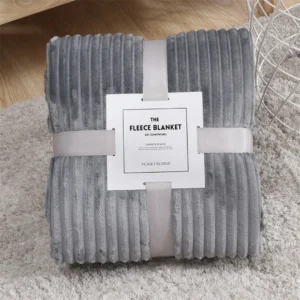 Lite Grey Fleece Blanket