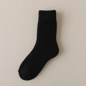 black fleece socks