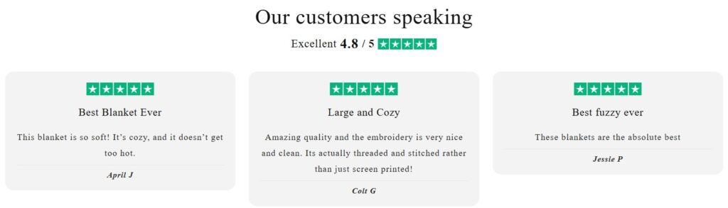 customers reviews