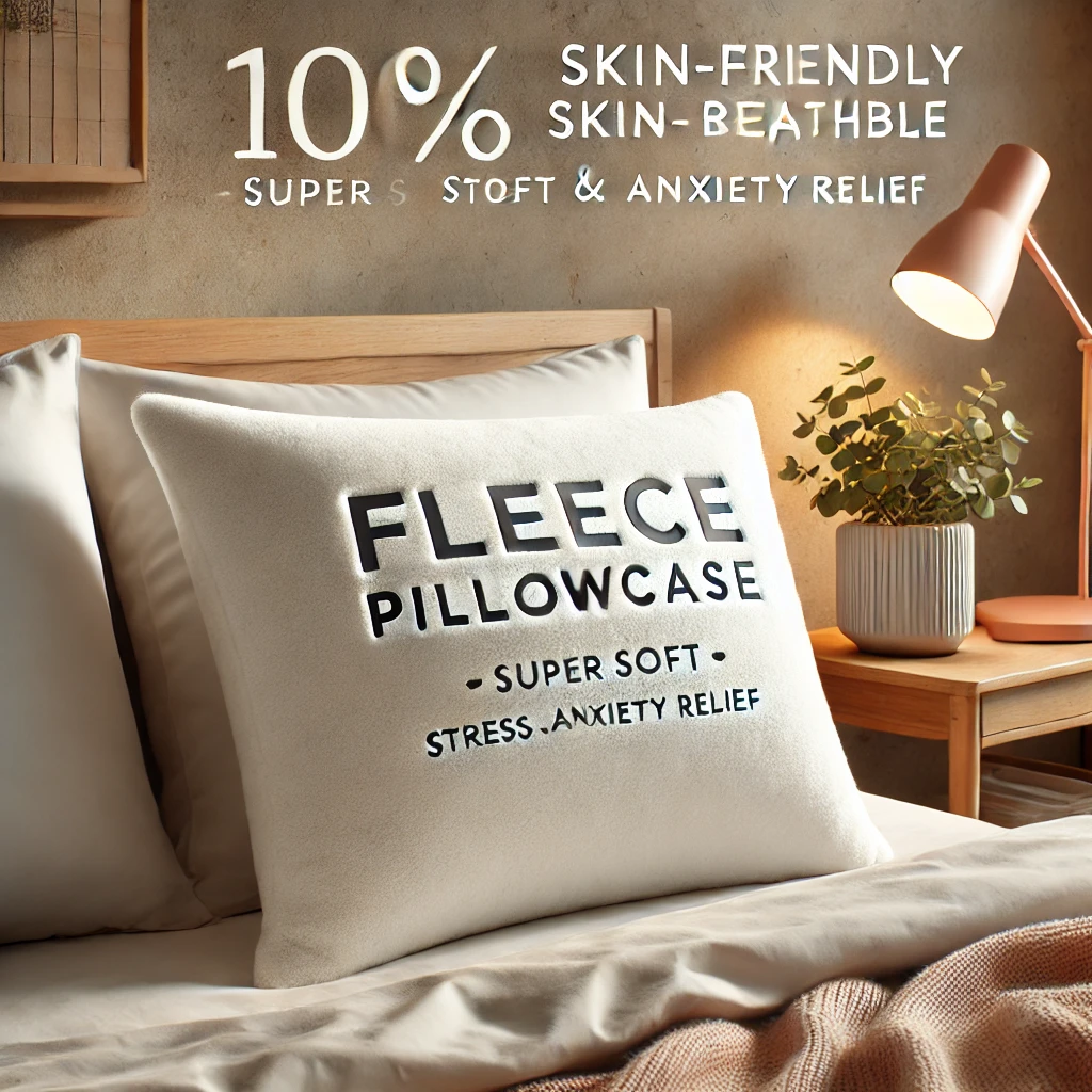 fleece pillowcase